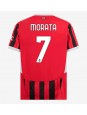 AC Milan Alvaro Morata #7 Hjemmedrakt 2024-25 Korte ermer